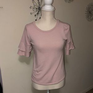 Cute Pale Pink Girls Top
